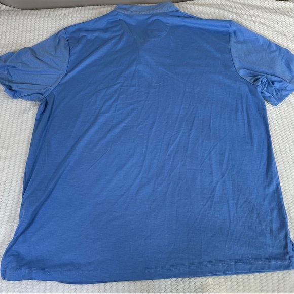 Jack Nicklaus Polo Shirt Mens XXL Light Blue Performance 18 Golden Bear Golf - Picture 2 of 9